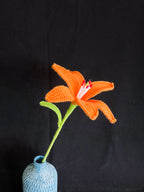 Handgemaakte Gehaakte Lelie | Eeuwige Bloem | Cadeau & Woondecoratie