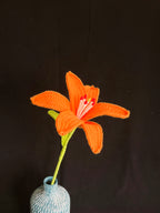 Handgemaakte Gehaakte Lelie | Eeuwige Bloem | Cadeau & Woondecoratie