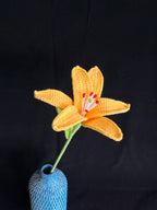 Handgemaakte Gehaakte Lelie | Eeuwige Bloem | Cadeau & Woondecoratie