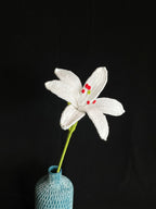 Handgemaakte Gehaakte Lelie | Eeuwige Bloem | Cadeau & Woondecoratie