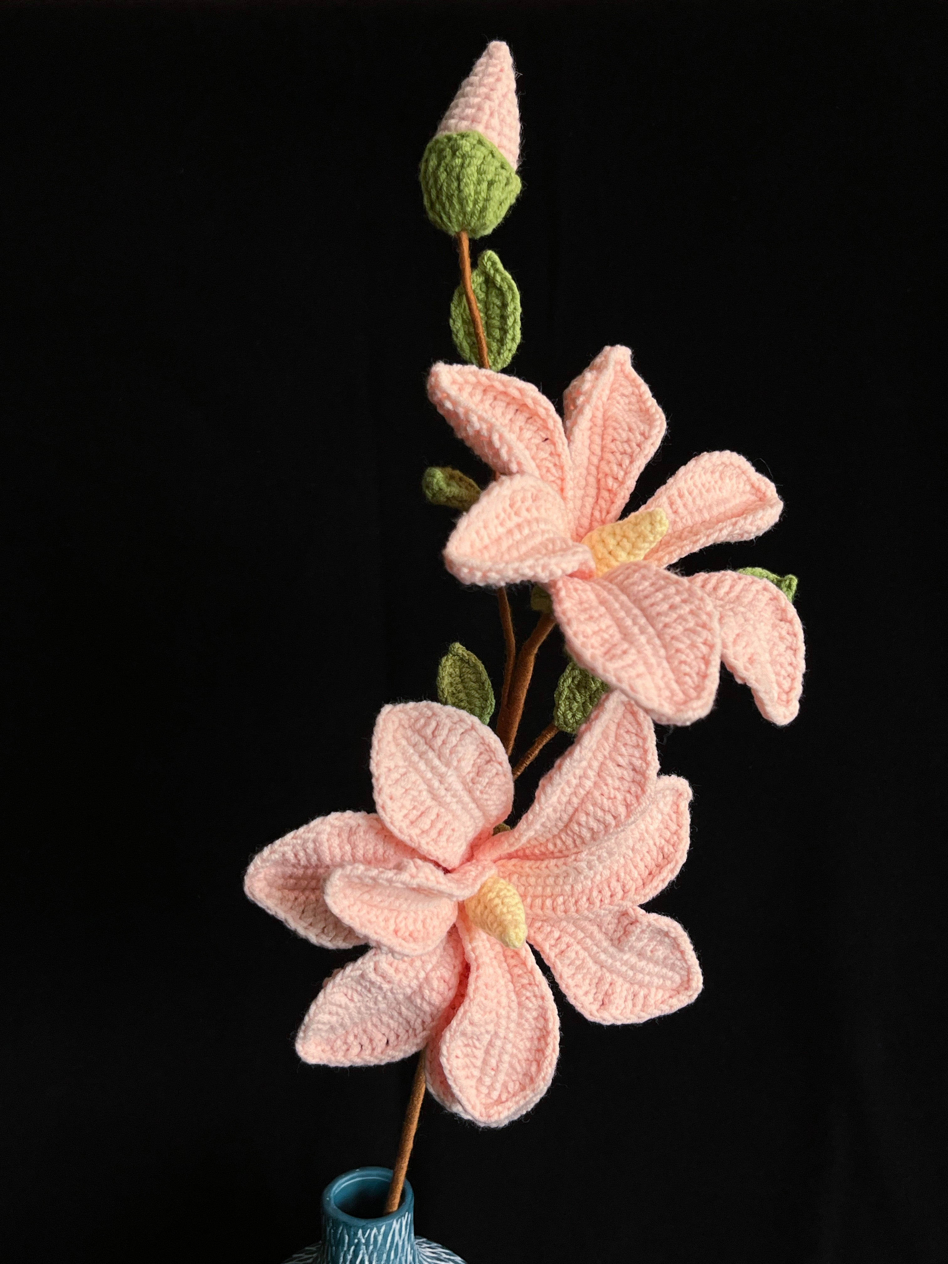 Gehaakte Magnolia – Handgemaakte Gehaakte Magnolia