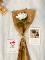 Gehaakte pioenroos-Een bloem die nooit verwelkt, met liefde handgemaakt