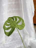 Handgehaakt blad – natuurlijk & decoratief