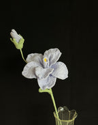 💜 Gehaakte Paarse Calla Lelie – Elegante Handgemaakte Bloem